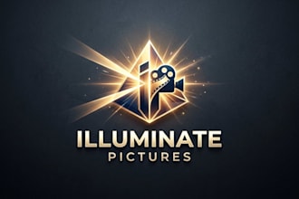design a creative and professional film production logo