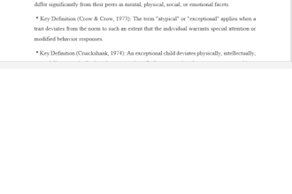provide rci complaint b ed special education study notes