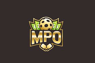 design unique pickle ball company logo