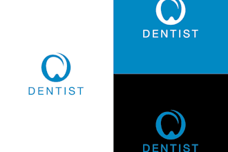 design dental, medical, wellness, and nutrition logo