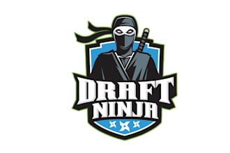 design ninja new daily fantasy sports app  logo