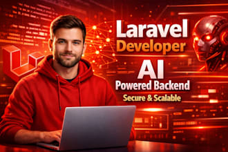 create laravel saas app with ai automation and apis