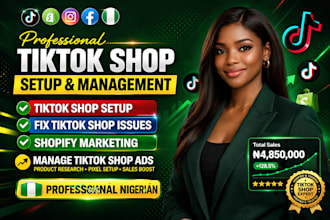 set up tiktok shop, manage tik tok shop, tiktok shop manager