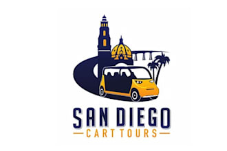design extraordinary logo for cart tour in san diego