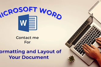 type and format documents in ms word