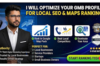 optimize google maps, business, profile for local seo