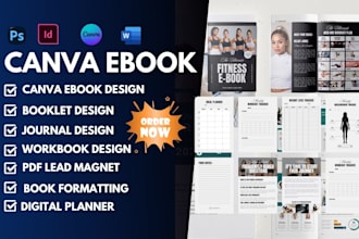 canva ebook design, canva ebook formatting, canva workbook design, PDF design