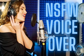 voice your asmr adulty voice nsfw voice acting female flrity voiceover seductive