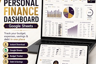 create a professional excel dashboard with charts and formulas