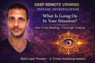 do deep psychic reading remote viewing for any situation
