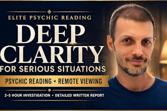 do deep psychic reading remote viewing for any situation