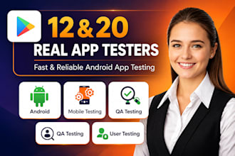 12 tester 20 tester google play 12 app 20 app tester qa testing website testing