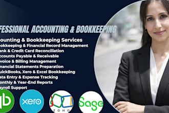 clean up and catch up your books in quickbooks or xero