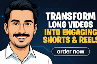 repurpose video content, edit long form videos into shorts