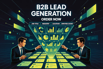 do b2b lead generation, lead scraping,email list building