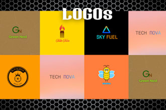 design unique and creative logo using canva