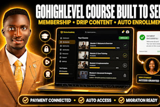 set up gohighlevel course gohighlevel membership site gohighlevel sales funnel