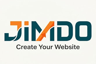 design a professional and unique jimdo logo for your website