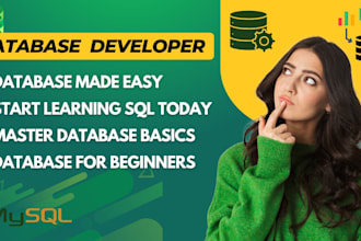 design a database and write mysql queries in sql,