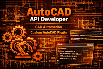 create autocad API plugin for cad automation and custom scripting solution