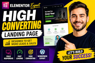 high converting elementor landing pages