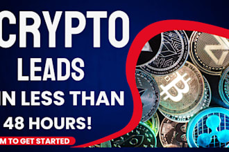 generate crypto lead with facebook lead generation in 48 hours
