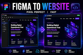 convert figma to a react or nextjs website