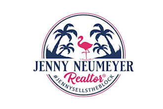 design thrilling fun florida logo for this sassy realtor
