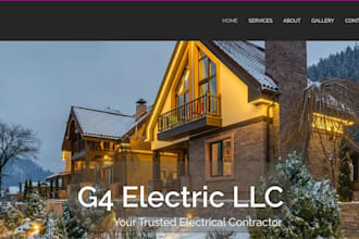 build a professional website for your local small business