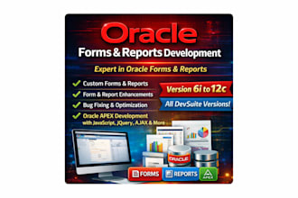 be your oracle forms and reports developer with advanced sql and plsql