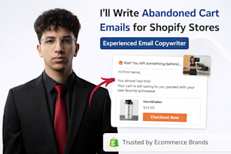 write highconverting abandoned cart emails for shopify stores