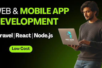 develop web and mobile app at affordable cost