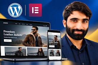 design or redesign a wordpress website with elementor