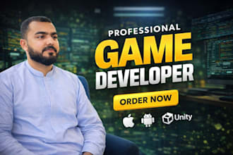 do mobile game development 2d 3d unity game as unity developer
