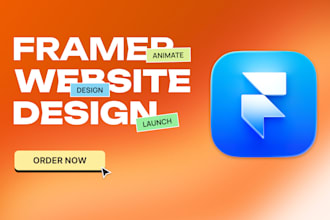 build wordpress website, figma design, framer website, webflow website