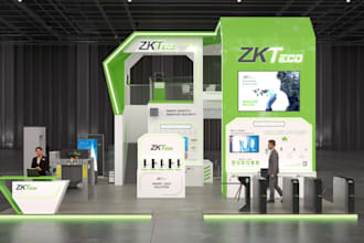 design trade show banner backdrop booth exhibition stand tent