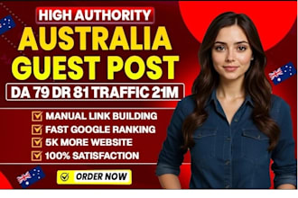 do high quality canada, australia, africa niche specific guest post backlinks