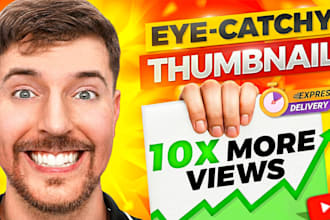 create high CTR thumbnail that boost clicks and views