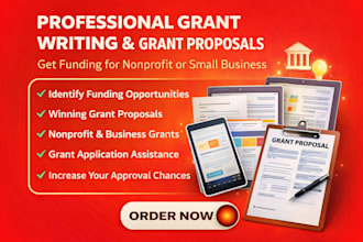 grant writing, grant research and winning grant proposals