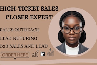do sales closer likedin lead generation sales closer outreach for b2b clients