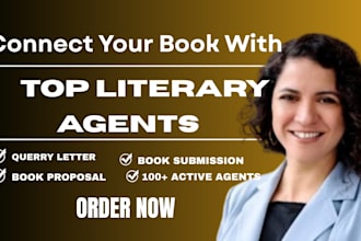 find top literary agents write query letter and submit your book professionally