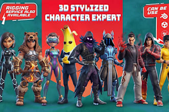 do game character, concept art, 3d character modeling, vrchat