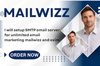 setup mailwizz SMTP email server email marketing mailwizz email automation exim
