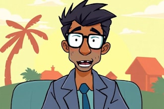 draw you in bojack style