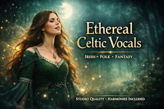 sing traditional orchestral music,irish celtic, celtic music, fantasy, folk song