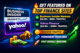 publish your article on finance yahoo and businessinsider