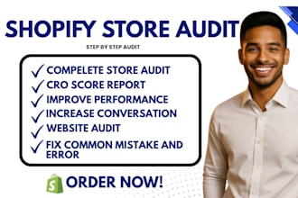 do shopify audit cro audit shopify optimization website audit shopify review