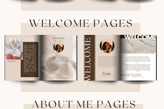 design a professional canva ebook, lead magnet or wookbook