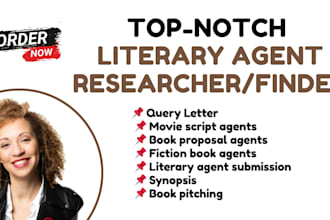 submit your movie scripts to top literary agents, and write winning query letter