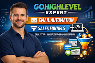 setup gohighlevel CRM automation survey funnel and workflow for healthcare